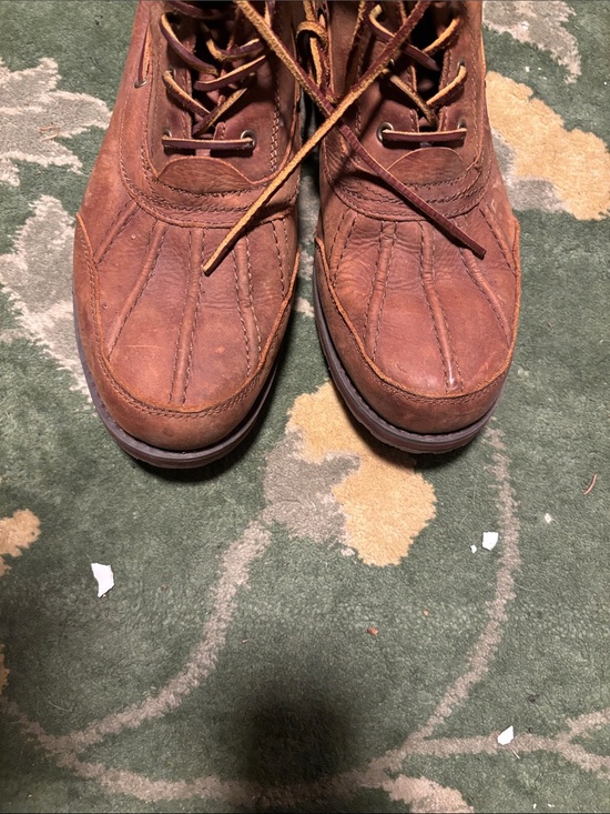 Polo by Ralph Lauren Chestnut Brown Leather Lace-Up Boots main image 5